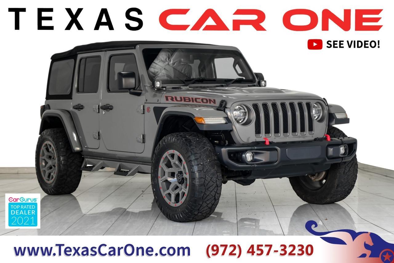 2018 Jeep Wrangler UNLIMITED RUBICON 4WD AUTOMATIC HARD TOP BLIND SPOT ASSIST NAVIG