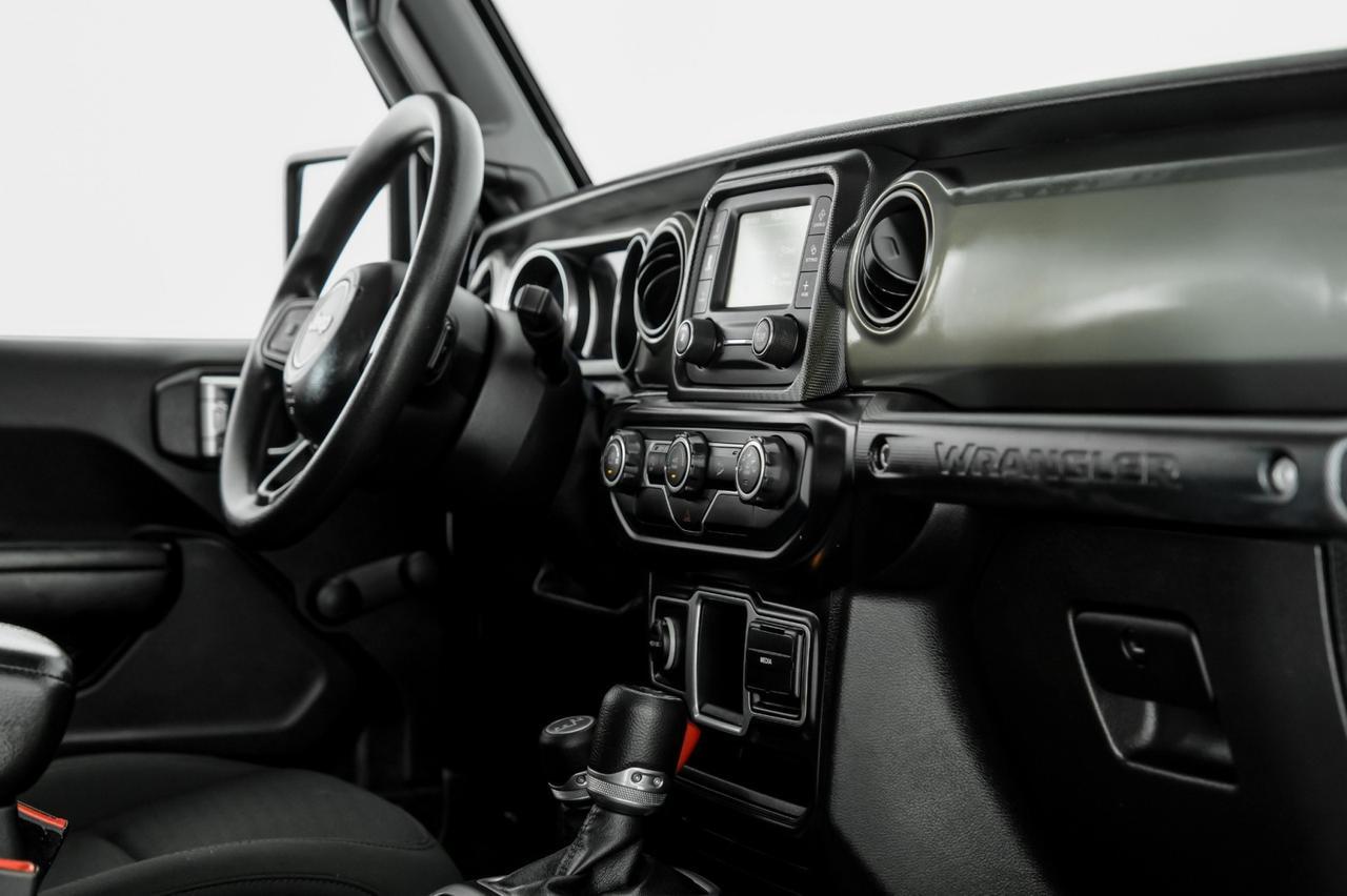 2018 Jeep Wrangler UNLIMITED SPORT 4WD AUTOMATIC HARD TOP CONVERTIBLE REAR CAMERA K Carrollton TX