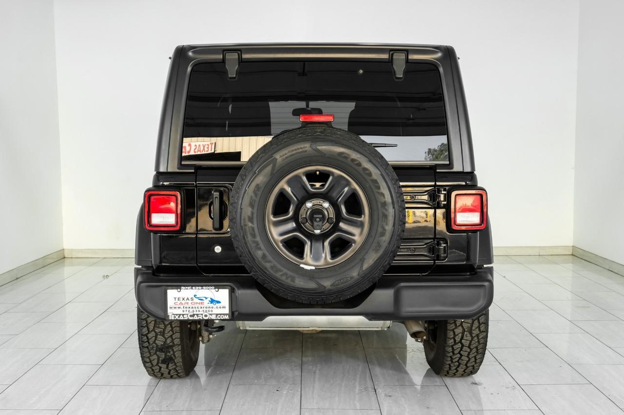 2018 Jeep Wrangler UNLIMITED SPORT 4WD AUTOMATIC HARD TOP CONVERTIBLE REAR CAMERA K Carrollton TX