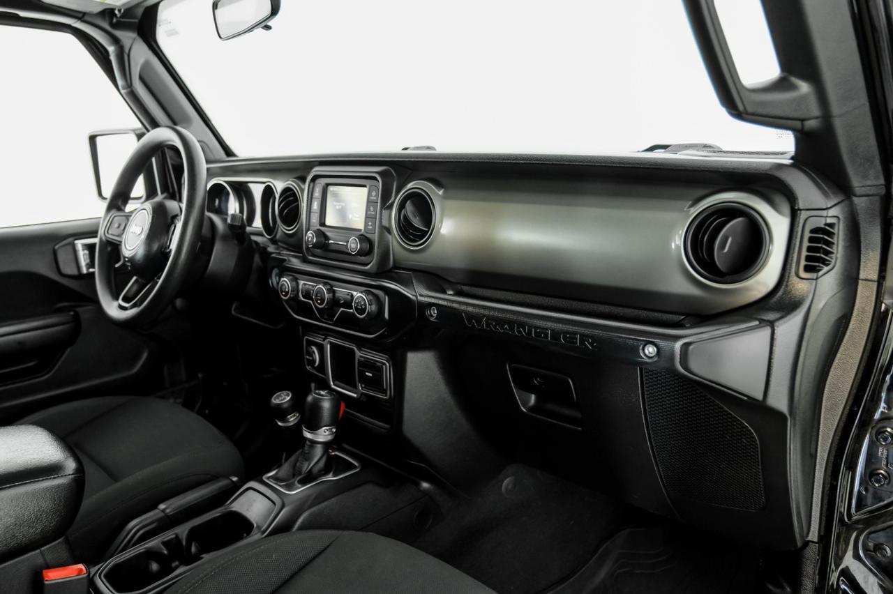 2018 Jeep Wrangler UNLIMITED SPORT 4WD AUTOMATIC HARD TOP CONVERTIBLE REAR CAMERA K Carrollton TX