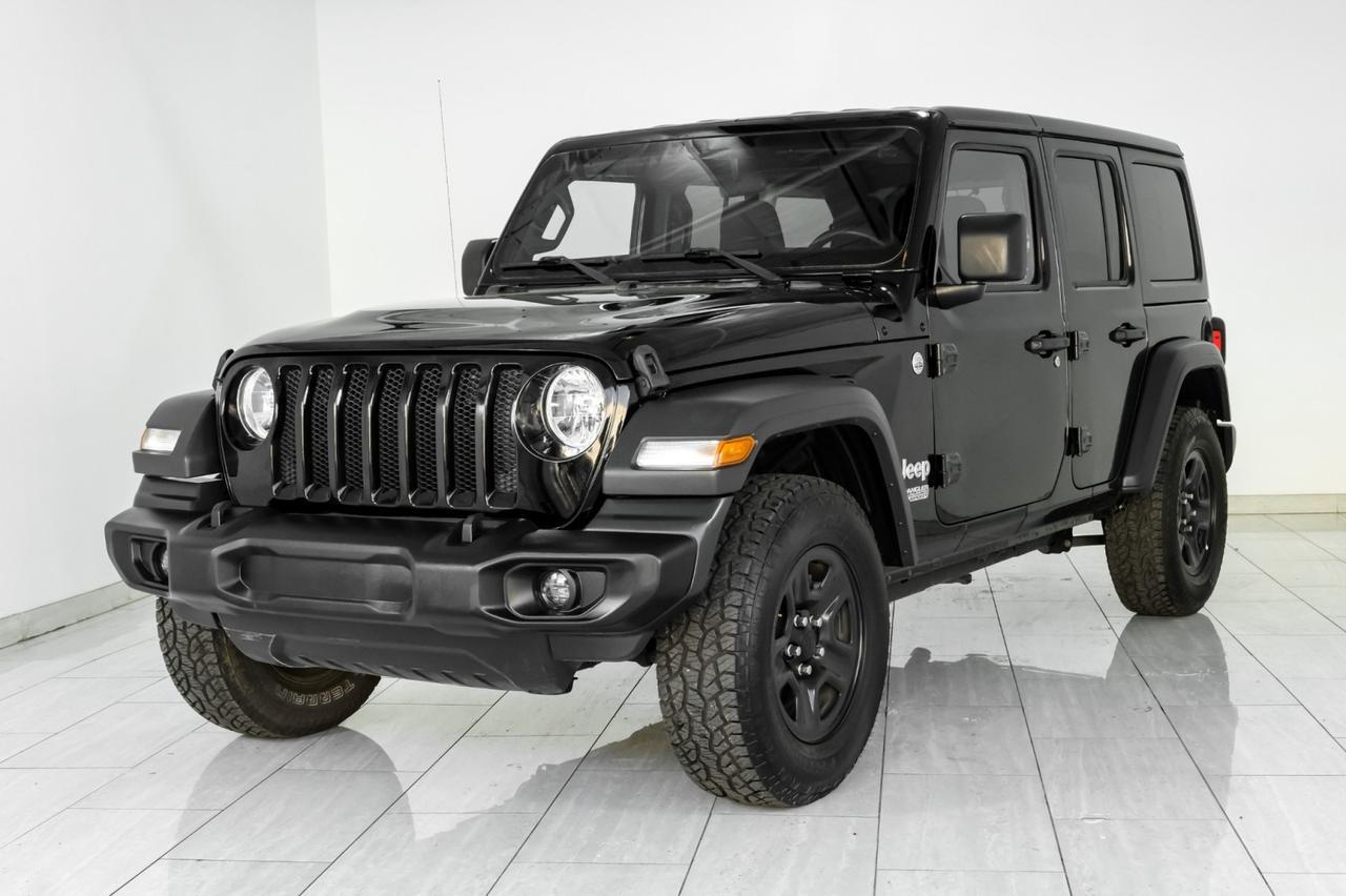 2018 Jeep Wrangler UNLIMITED SPORT 4WD AUTOMATIC HARD TOP CONVERTIBLE REAR CAMERA K Carrollton TX