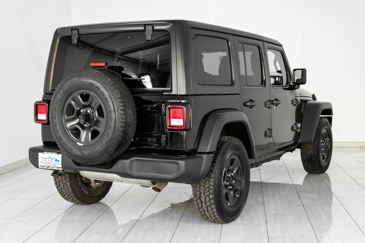 2018 Jeep Wrangler UNLIMITED SPORT 4WD AUTOMATIC HARD TOP CONVERTIBLE REAR CAMERA K Carrollton TX
