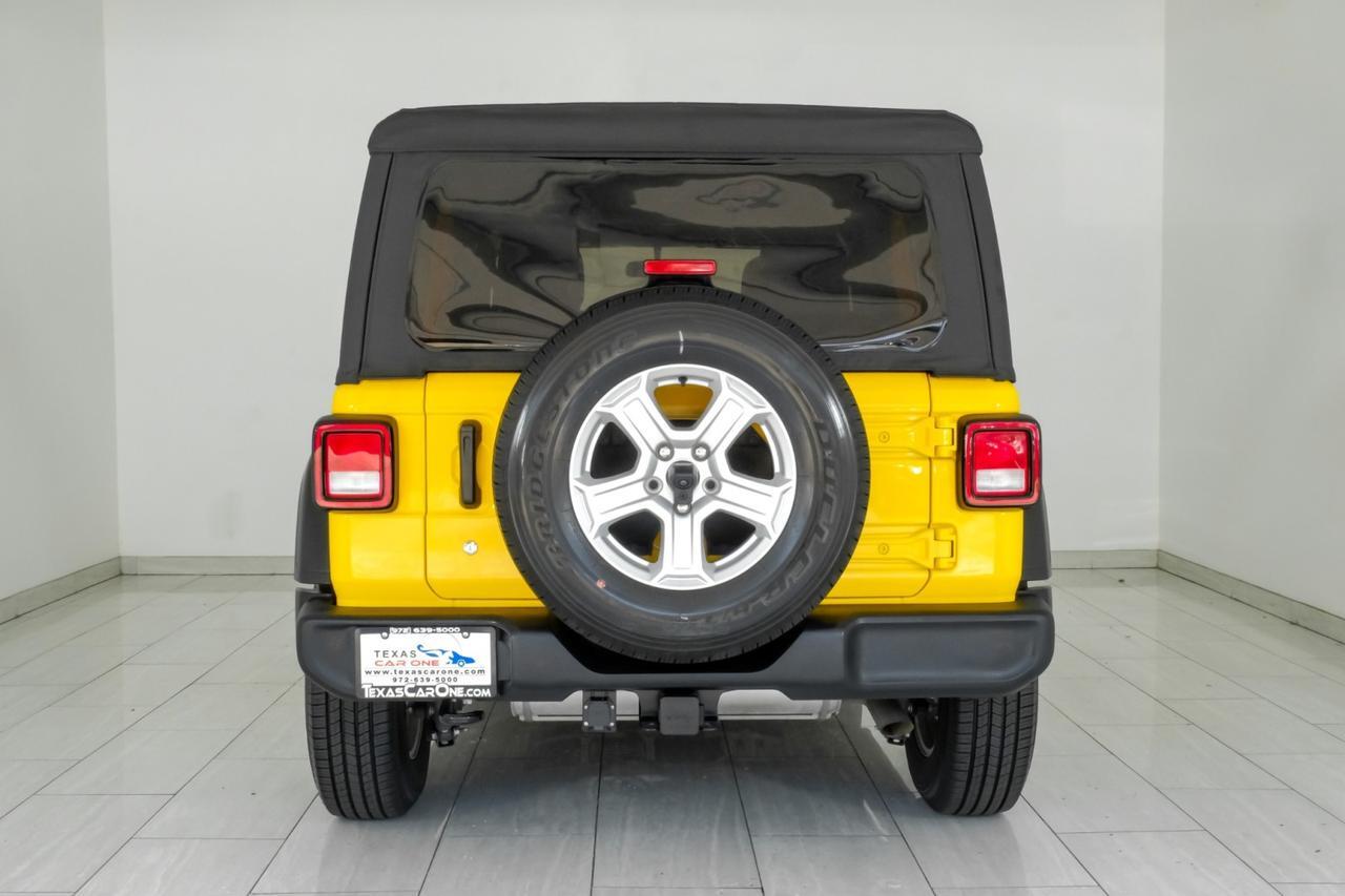 2018 Jeep Wrangler UNLIMITED SPORT 4WD AUTOMATIC SOFT TOP CONVERTIBLE REAR CAMERA K Carrollton TX