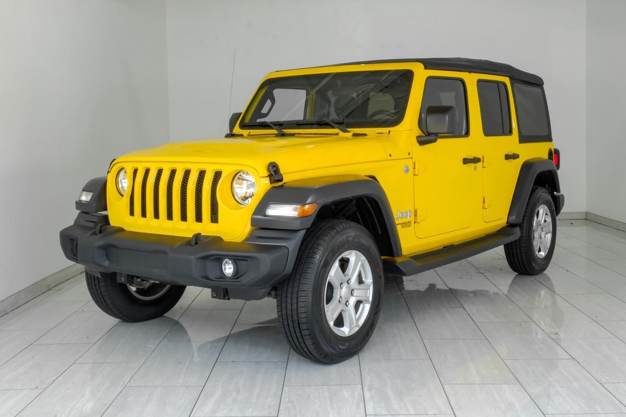 2018 Jeep Wrangler UNLIMITED SPORT 4WD AUTOMATIC SOFT TOP CONVERTIBLE REAR CAMERA K Carrollton TX