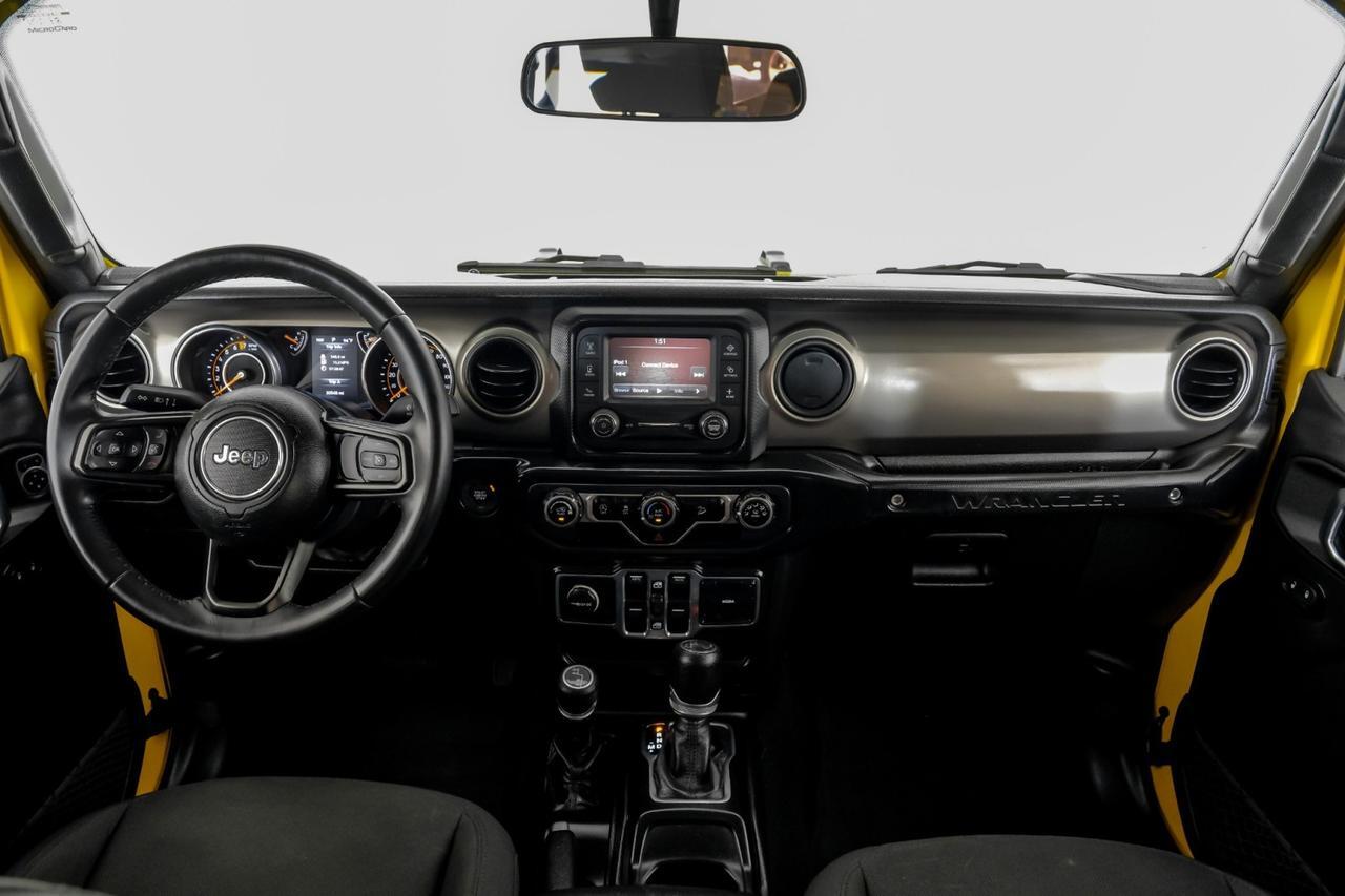 2018 Jeep Wrangler UNLIMITED SPORT 4WD AUTOMATIC SOFT TOP CONVERTIBLE REAR CAMERA K Carrollton TX