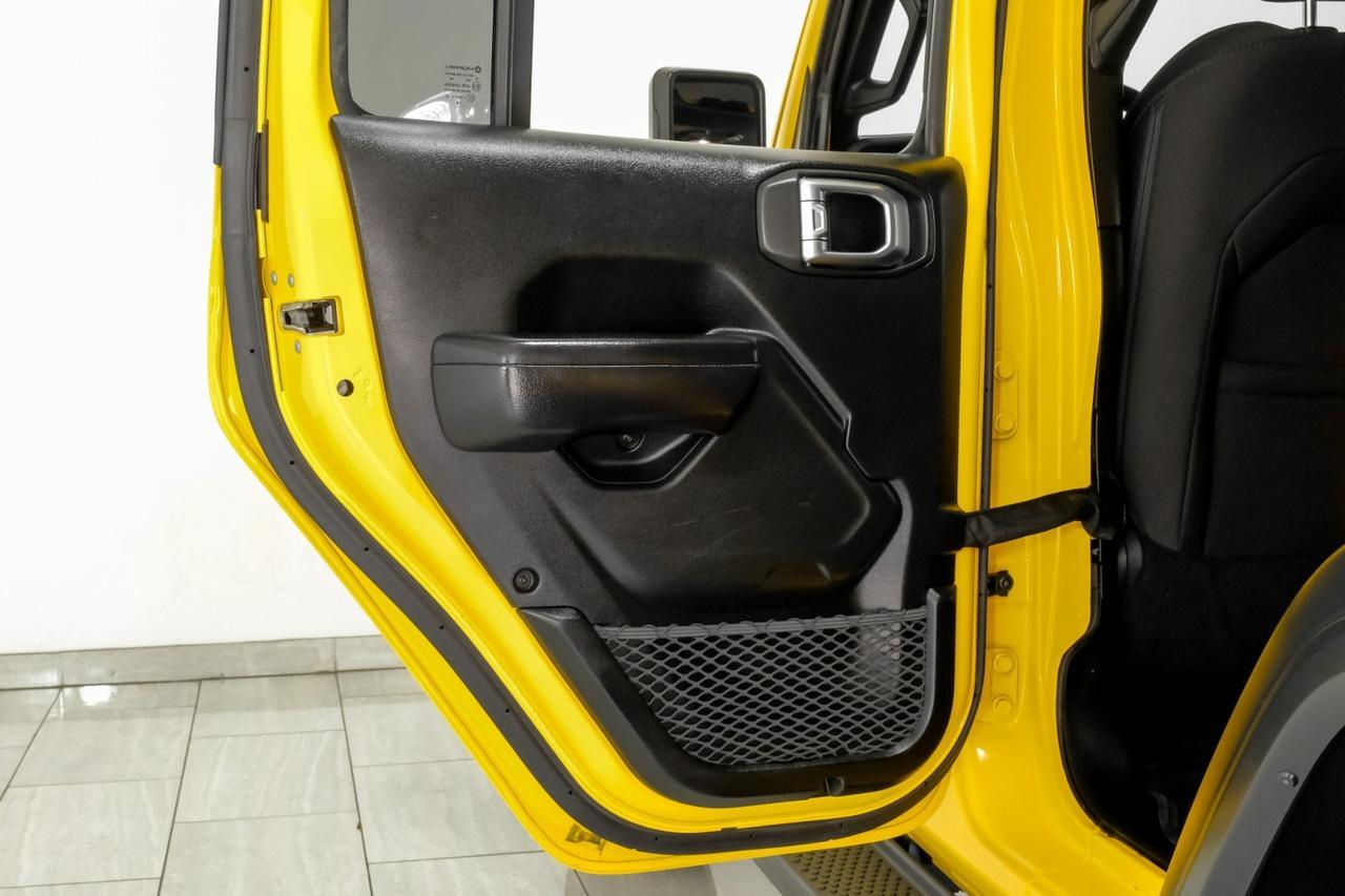 2018 Jeep Wrangler UNLIMITED SPORT 4WD AUTOMATIC SOFT TOP CONVERTIBLE REAR CAMERA K Carrollton TX
