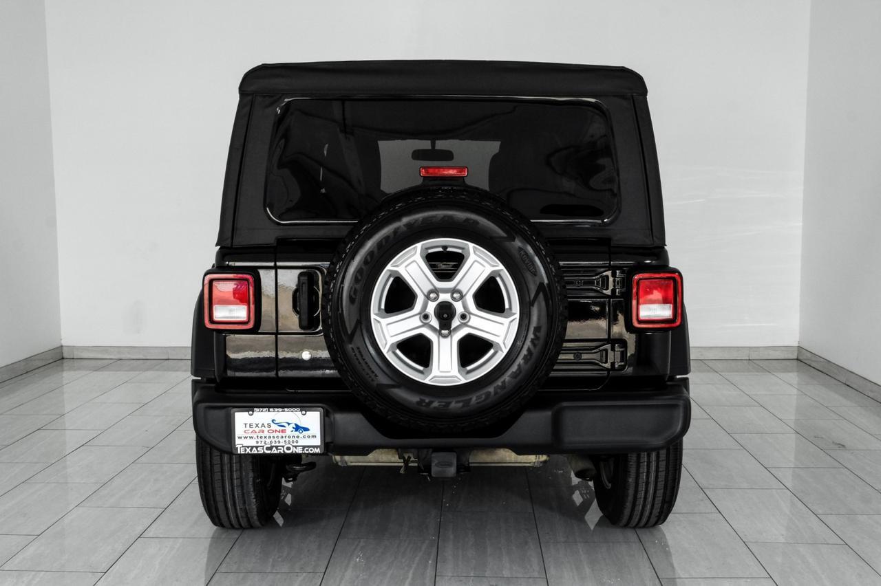 2018 Jeep Wrangler UNLIMITED SPORT 4WD AUTOMATIC SOFT TOP CONVERTIBLE REAR CAMERA K Carrollton TX