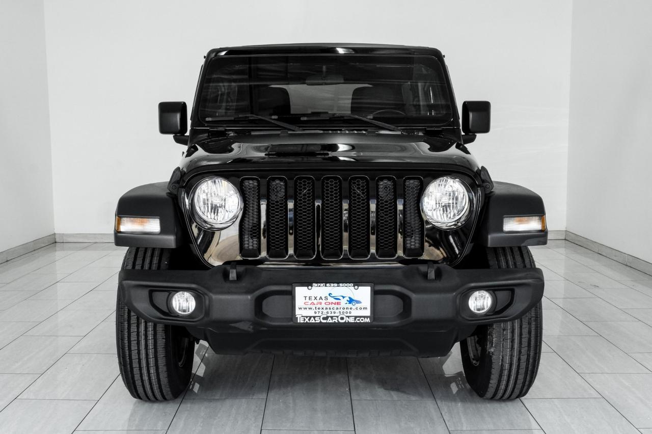 2018 Jeep Wrangler UNLIMITED SPORT 4WD AUTOMATIC SOFT TOP CONVERTIBLE REAR CAMERA K Carrollton TX