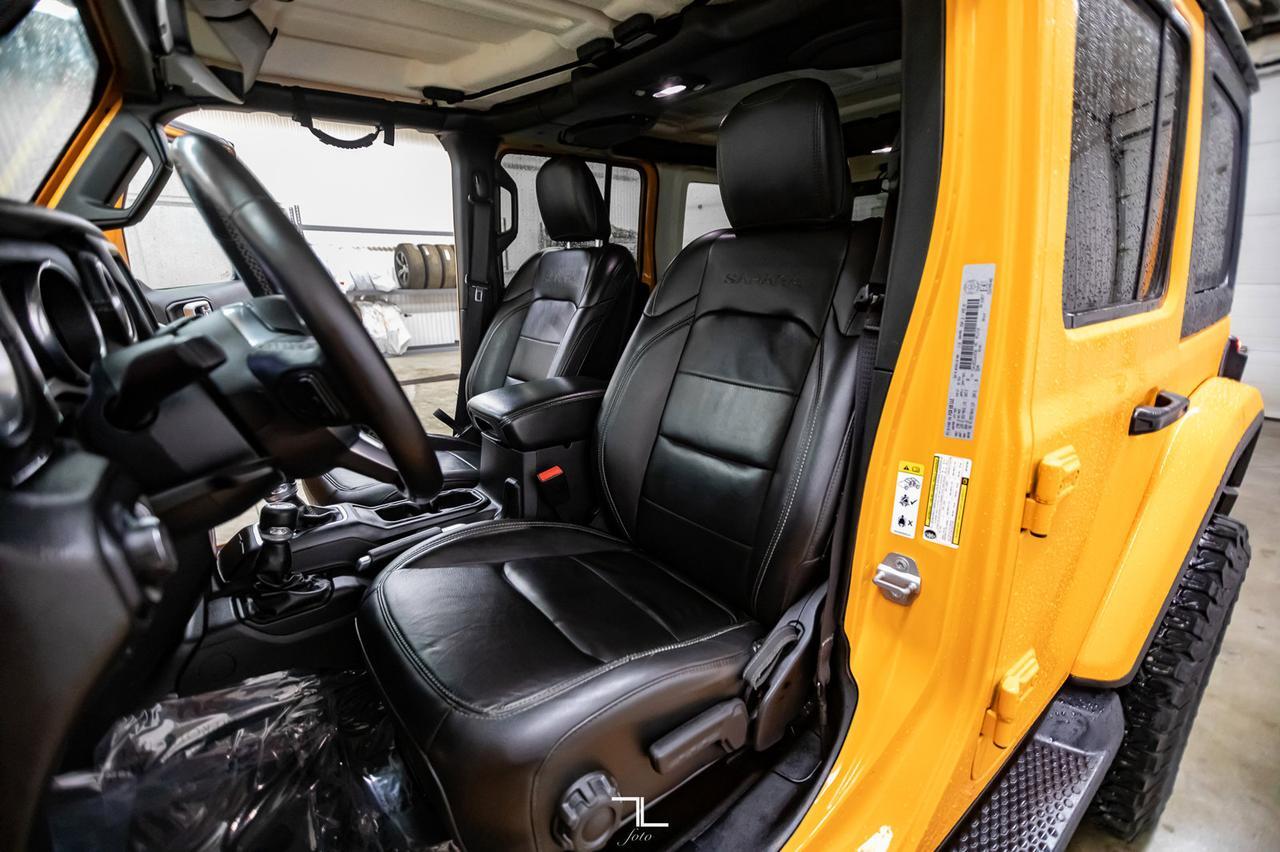 2018 Jeep Wrangler Unlimited 4x4 Sahara Leather Nav BCam Lift Red Deer AB