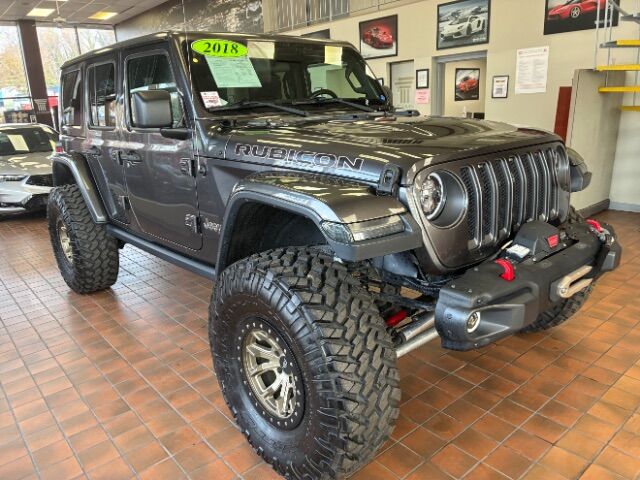 2018 Jeep Wrangler Unlimited RUBICON LIFTED LOADED W WINCH