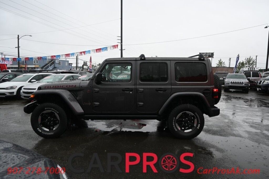 2018 Jeep Wrangler Unlimited Rubicon - 3.6L V6 - Automatic - 4X4 - Leather Seats - Remote Start - Keyless Entry - Push To Start - LED Headlights - Backup Camera - Bluetooth - Hard Top - Tow Package Anchorage AK