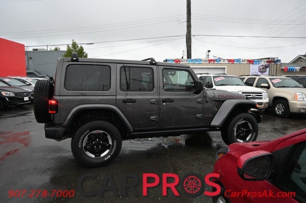 2018 Jeep Wrangler Unlimited Rubicon - 3.6L V6 - Automatic - 4X4 - Leather Seats - Remote Start - Keyless Entry - Push To Start - LED Headlights - Backup Camera - Bluetooth - Hard Top - Tow Package Anchorage AK