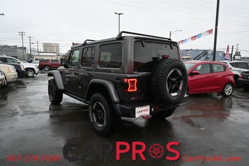 2018 Jeep Wrangler Unlimited Rubicon - 3.6L V6 - Automatic - 4X4 - Leather Seats - Remote Start - Keyless Entry - Push To Start - LED Headlights - Backup Camera - Bluetooth - Hard Top - Tow Package Anchorage AK