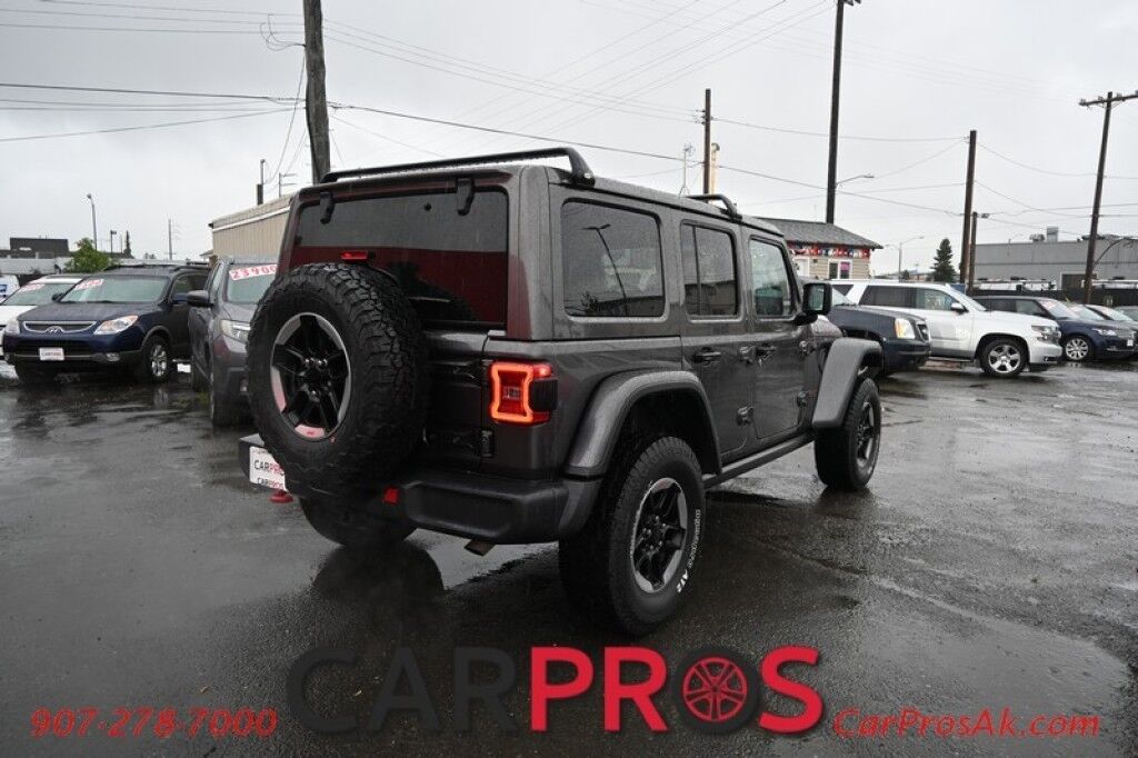 2018 Jeep Wrangler Unlimited Rubicon - 3.6L V6 - Automatic - 4X4 - Leather Seats - Remote Start - Keyless Entry - Push To Start - LED Headlights - Backup Camera - Bluetooth - Hard Top - Tow Package Anchorage AK