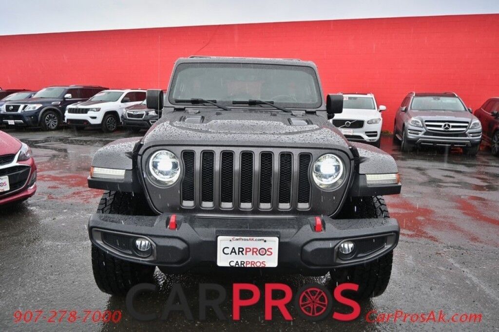 2018 Jeep Wrangler Unlimited Rubicon - 3.6L V6 - Automatic - 4X4 - Leather Seats - Remote Start - Keyless Entry - Push To Start - LED Headlights - Backup Camera - Bluetooth - Hard Top - Tow Package Anchorage AK