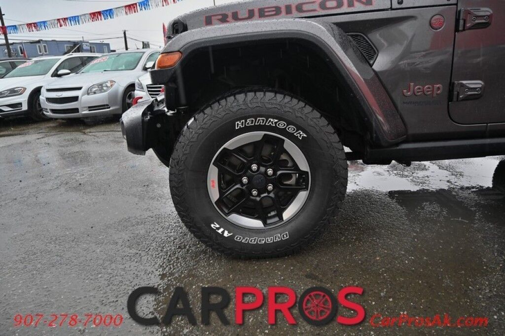2018 Jeep Wrangler Unlimited Rubicon - 3.6L V6 - Automatic - 4X4 - Leather Seats - Remote Start - Keyless Entry - Push To Start - LED Headlights - Backup Camera - Bluetooth - Hard Top - Tow Package Anchorage AK