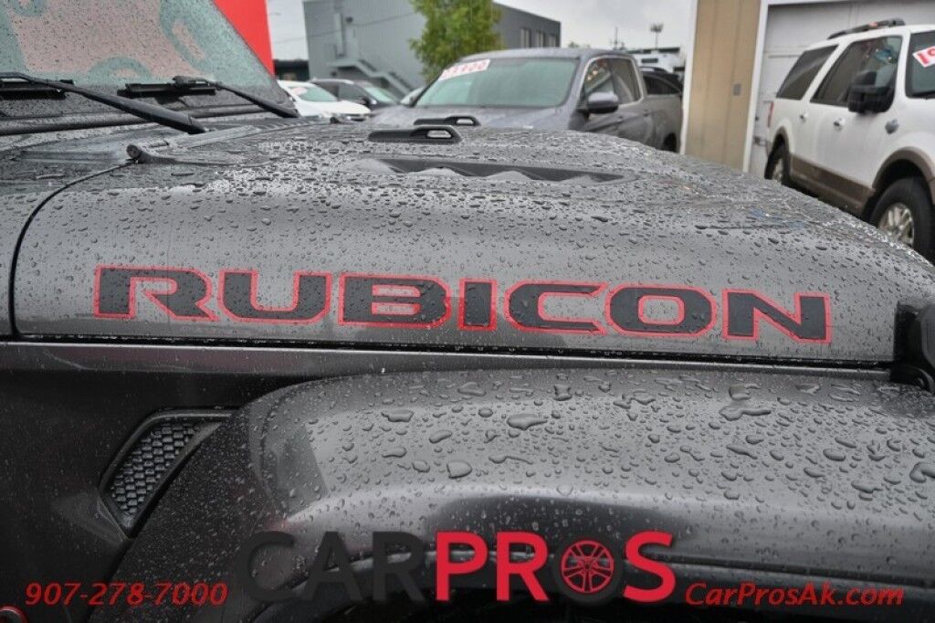 2018 Jeep Wrangler Unlimited Rubicon - 3.6L V6 - Automatic - 4X4 - Leather Seats - Remote Start - Keyless Entry - Push To Start - LED Headlights - Backup Camera - Bluetooth - Hard Top - Tow Package Anchorage AK