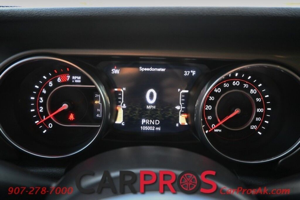 2018 Jeep Wrangler Unlimited Rubicon - 3rd Gen Dana 44 HD Wide Axles - Heated Seats - Heated Steering Wheel - Remote Start - Black Freedom Top - LED Lighting Group - Block Heater - Tow Package Anchorage AK