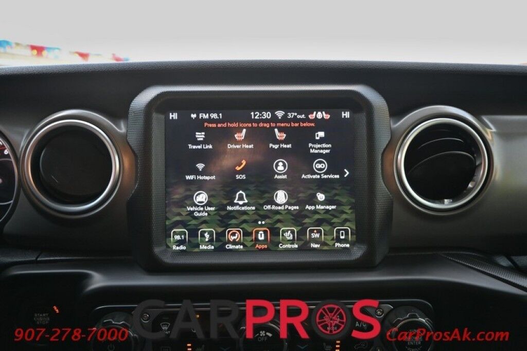 2018 Jeep Wrangler Unlimited Rubicon - 3rd Gen Dana 44 HD Wide Axles - Heated Seats - Heated Steering Wheel - Remote Start - Black Freedom Top - LED Lighting Group - Block Heater - Tow Package Anchorage AK