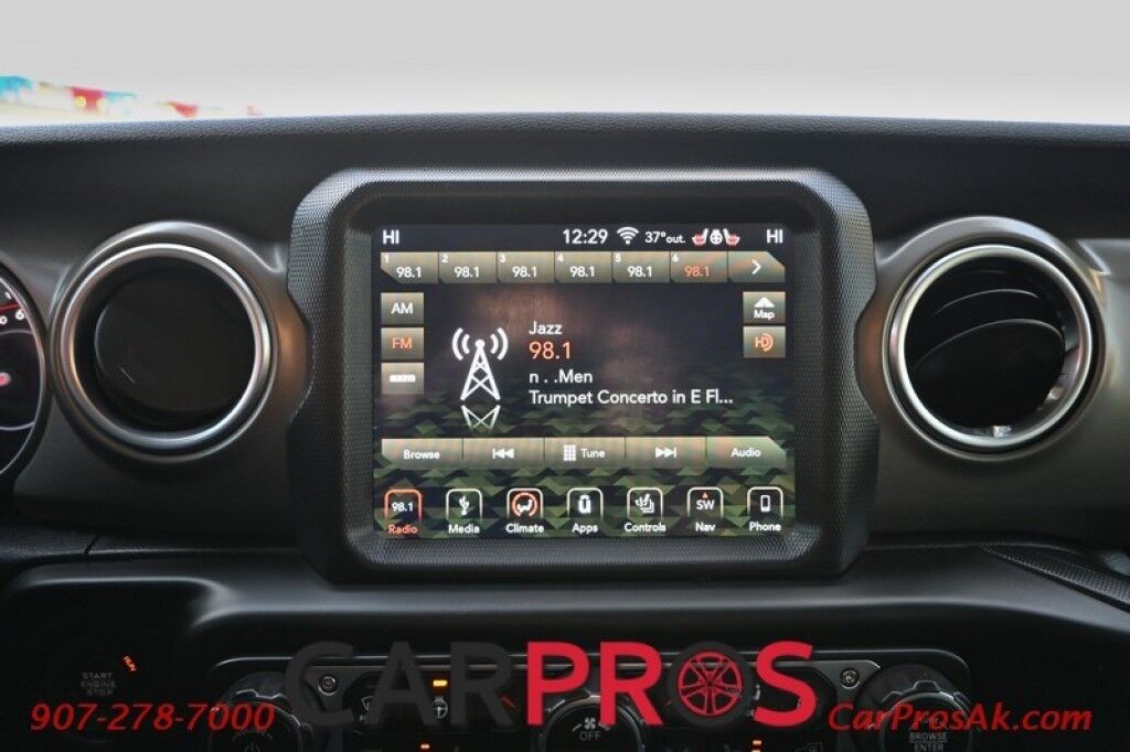 2018 Jeep Wrangler Unlimited Rubicon - 3rd Gen Dana 44 HD Wide Axles - Heated Seats - Heated Steering Wheel - Remote Start - Black Freedom Top - LED Lighting Group - Block Heater - Tow Package Anchorage AK