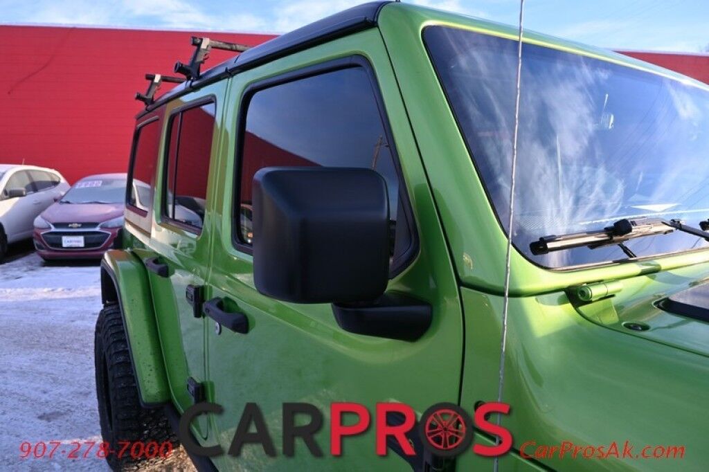 2018 Jeep Wrangler Unlimited Rubicon - 3rd Gen Dana 44 HD Wide Axles - Heated Seats - Heated Steering Wheel - Remote Start - Black Freedom Top - LED Lighting Group - Block Heater - Tow Package Anchorage AK