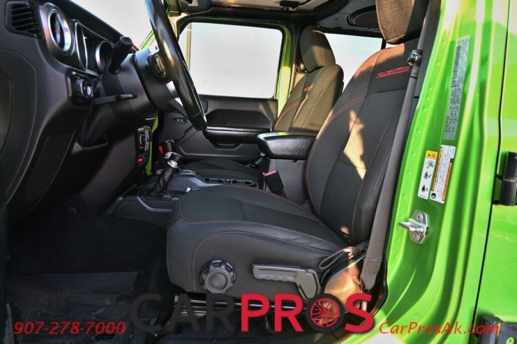 2018 Jeep Wrangler Unlimited Rubicon - 3rd Gen Dana 44 HD Wide Axles - Heated Seats - Heated Steering Wheel - Remote Start - Black Freedom Top - LED Lighting Group - Block Heater - Tow Package Anchorage AK