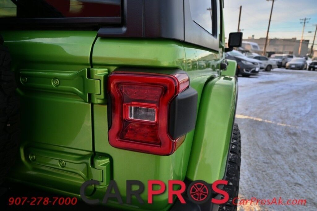 2018 Jeep Wrangler Unlimited Rubicon - 4X4 - Active Safety Pkg - Heated Cloth Seats - Heated Steering Wheel - Remote Start - Alpine Speakers - Hard Top - LED Lighting Group - Block Heater - Class II Receiver Hitch - 1 Owner Anchorage AK