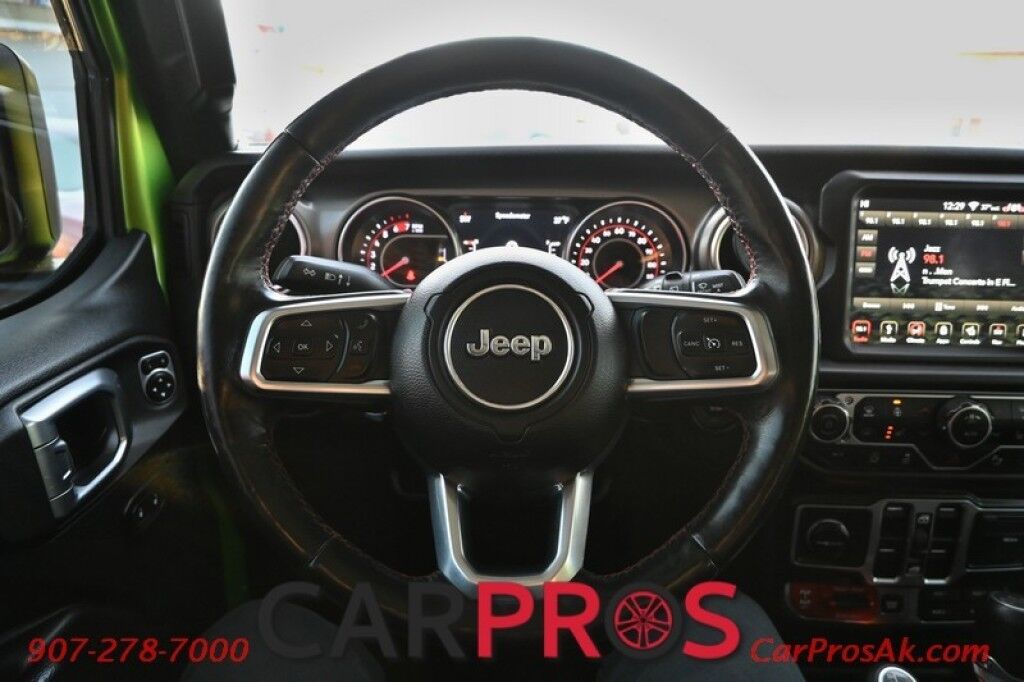 2018 Jeep Wrangler Unlimited Rubicon - 4X4 - Active Safety Pkg - Heated Cloth Seats - Heated Steering Wheel - Remote Start - Alpine Speakers - Hard Top - LED Lighting Group - Block Heater - Class II Receiver Hitch - 1 Owner Anchorage AK