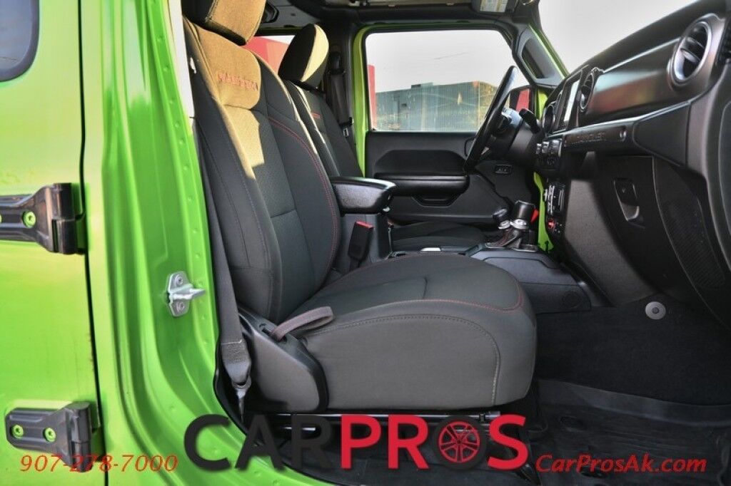 2018 Jeep Wrangler Unlimited Rubicon - 4X4 - Active Safety Pkg - Heated Cloth Seats - Heated Steering Wheel - Remote Start - Alpine Speakers - Hard Top - LED Lighting Group - Block Heater - Class II Receiver Hitch - 1 Owner Anchorage AK