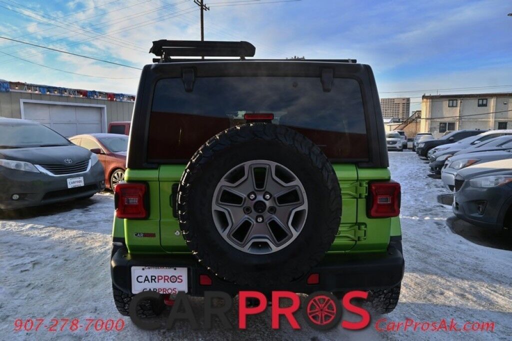 2018 Jeep Wrangler Unlimited Rubicon - 4X4 - Active Safety Pkg - Heated Cloth Seats - Heated Steering Wheel - Remote Start - Alpine Speakers - Hard Top - LED Lighting Group - Block Heater - Class II Receiver Hitch - 1 Owner Anchorage AK