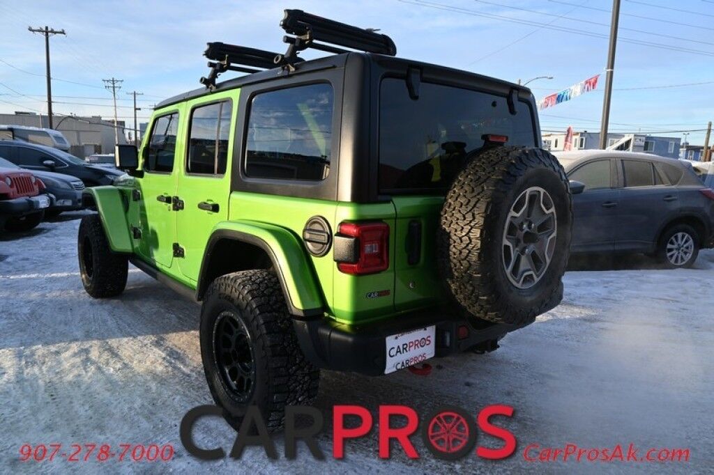 2018 Jeep Wrangler Unlimited Rubicon - 4X4 - Active Safety Pkg - Heated Cloth Seats - Heated Steering Wheel - Remote Start - Alpine Speakers - Hard Top - LED Lighting Group - Block Heater - Class II Receiver Hitch - 1 Owner Anchorage AK