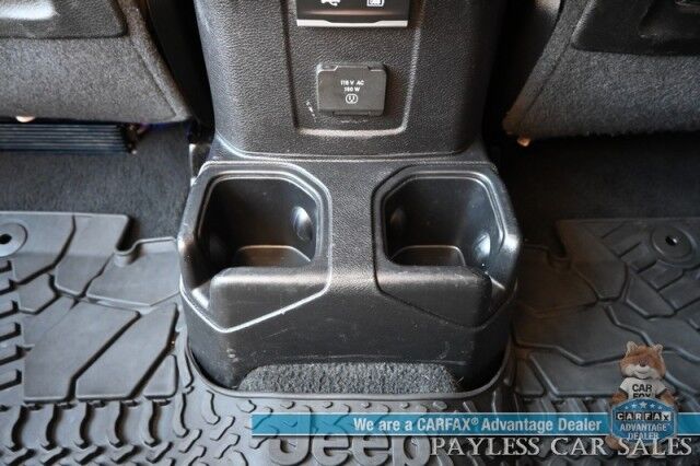 2018 Jeep Wrangler Unlimited Rubicon / 4X4 / Cold Weather Group / Auto Start / Heated Seats & Steering Wheel / Apple CarPlay & Android Auto / Back Up Camera / LED Lights / OEDRO Bumpers & Running Boards / Luggag Rack / Tow Pkg Anchorage AK