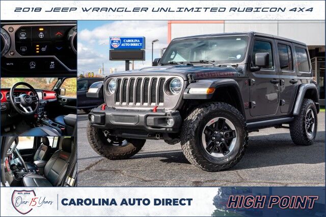 2018 Jeep Wrangler Unlimited Rubicon 4X4 / Steel Bumper Group / Heated Seats!