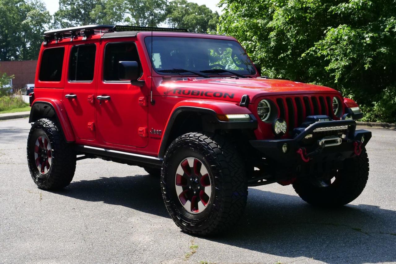 2018 Jeep Wrangler Unlimited Rubicon 4X4 / UPGRADES / Heated Leather Seats! High Point NC