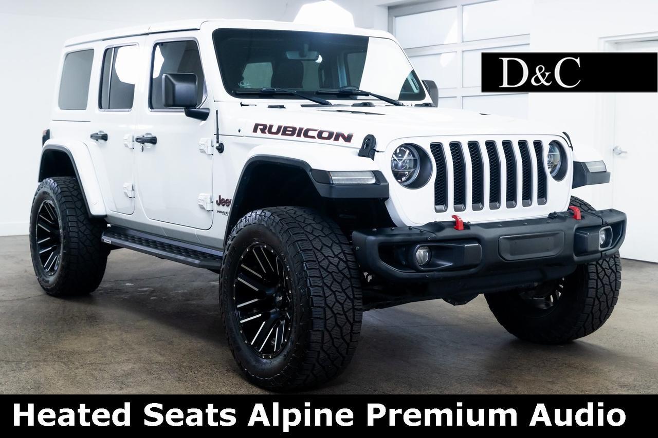 2018 Jeep Wrangler Unlimited Rubicon Heated Seats Alpine Premium Audio Portland OR