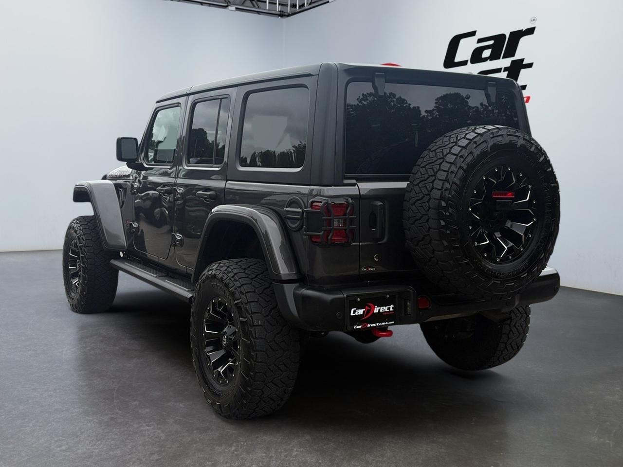 2018 Jeep Wrangler Unlimited Rubicon, LIFTED, FENDER FLARES, TOW PACKAGE, RUNNING BOARDS, HEATED SEATS, BACKUP CAMERA, KEYLESS START, NAVIGATION, CUSTOM FUEL WHEELS, LOW MILES, CLEAN CARFAX, WRANGLE THE ROAD! Virginia Beach VA