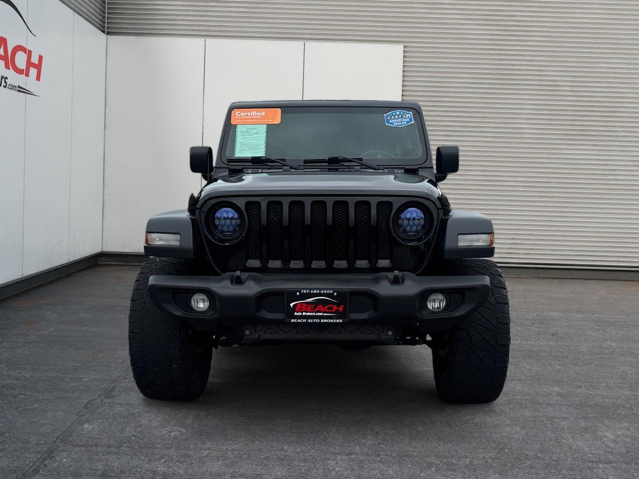 2018 Jeep Wrangler Unlimited SPORT S, 4X4, LIFTED, RUNNING BOARDS, APPLE CAR PLAY,, HEATED SEATS, HEATED STEERING WHEEL, REMOTE START, KEYLESS START, CLEAN CARFAX, THE DEAL YOU HAVE BEEN WAITING FOR IS RIGHT HERE!!! Norfolk VA