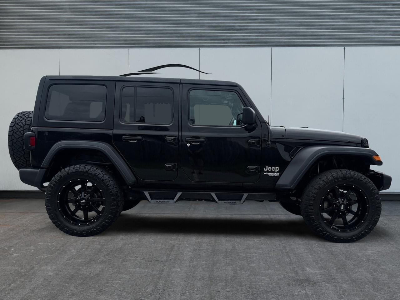 2018 Jeep Wrangler Unlimited SPORT S, 4X4, LIFTED, RUNNING BOARDS, APPLE CAR PLAY,, HEATED SEATS, HEATED STEERING WHEEL, REMOTE START, KEYLESS START, CLEAN CARFAX, THE DEAL YOU HAVE BEEN WAITING FOR IS RIGHT HERE!!! Norfolk VA