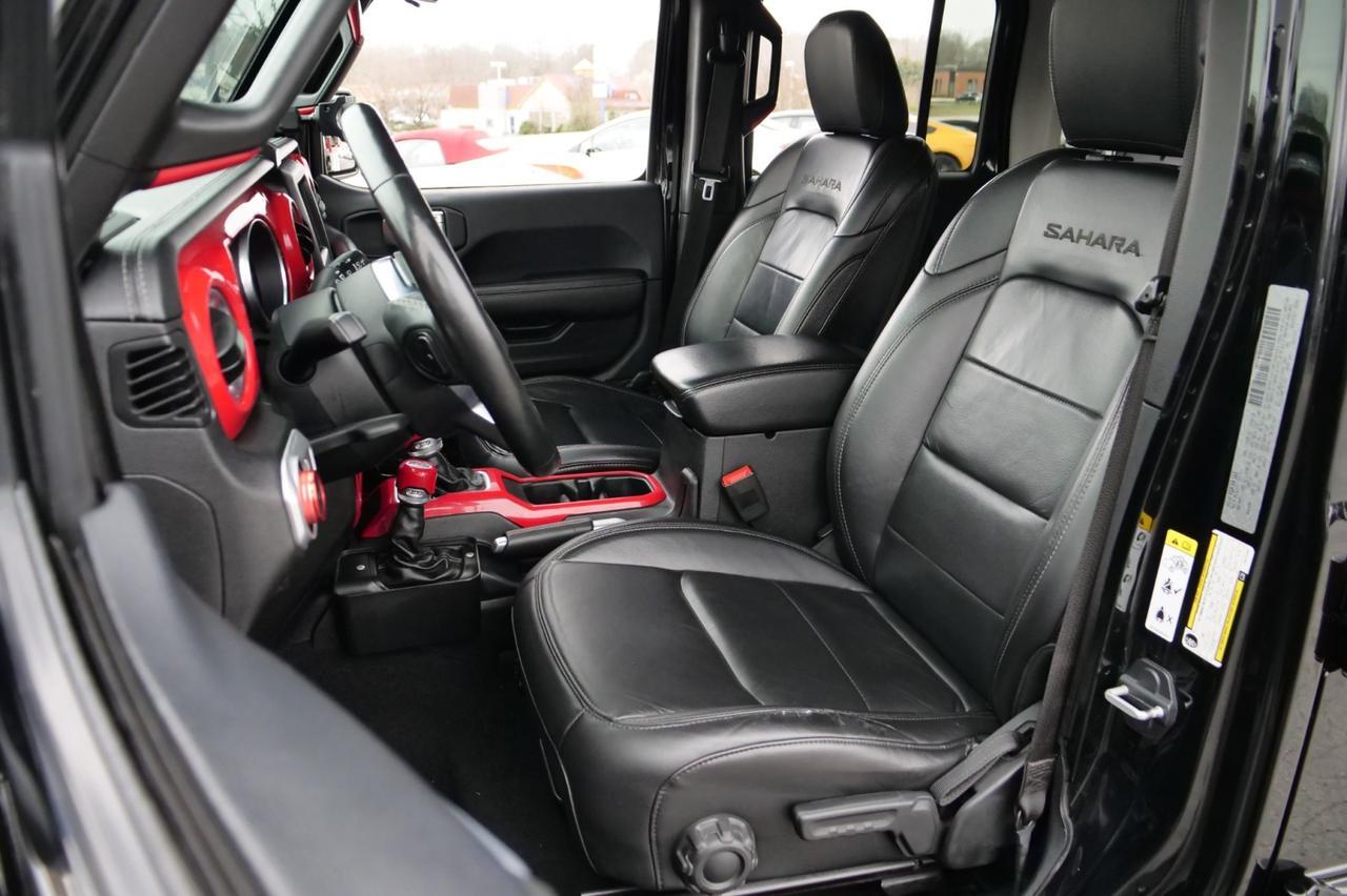 2018 Jeep Wrangler Unlimited Sahara 4X4 / Cold Weather Group / Leather Seats! Lincolnton NC