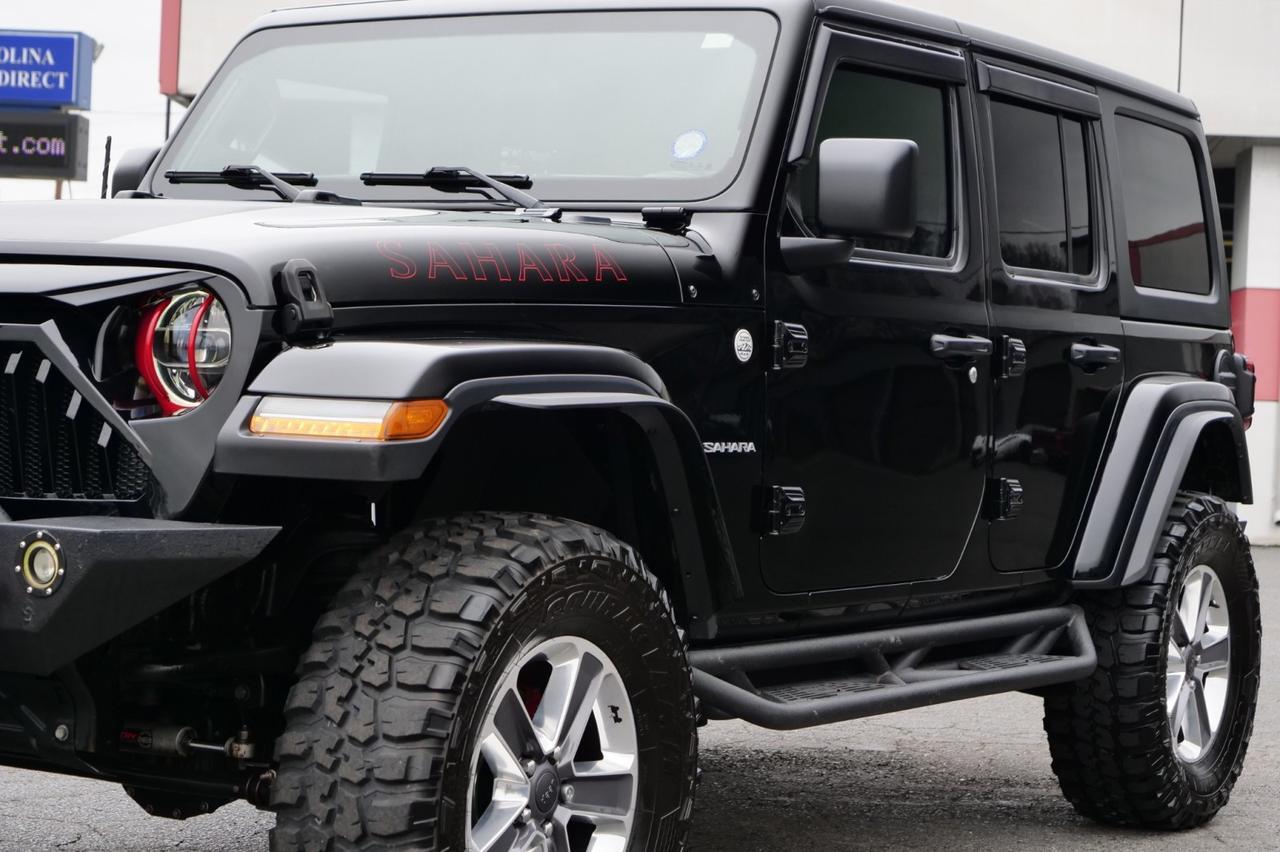 2018 Jeep Wrangler Unlimited Sahara 4X4 / Cold Weather Group / Leather Seats! Lincolnton NC