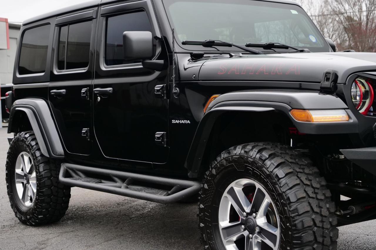 2018 Jeep Wrangler Unlimited Sahara 4X4 / Cold Weather Group / Leather Seats! Lincolnton NC