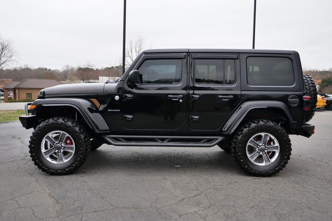 2018 Jeep Wrangler Unlimited Sahara 4X4 / Cold Weather Group / Leather Seats! Lincolnton NC
