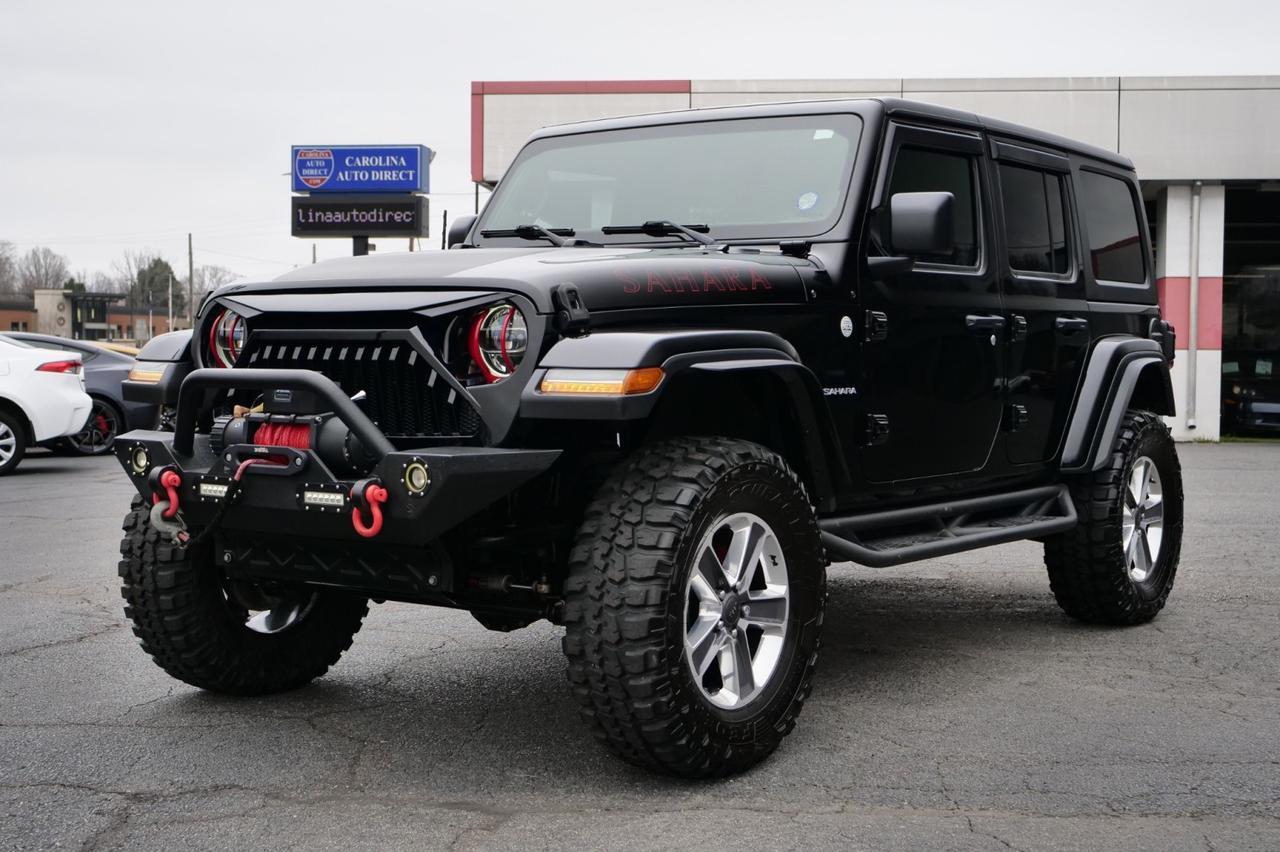 2018 Jeep Wrangler Unlimited Sahara 4X4 / Cold Weather Group / Leather Seats! Lincolnton NC