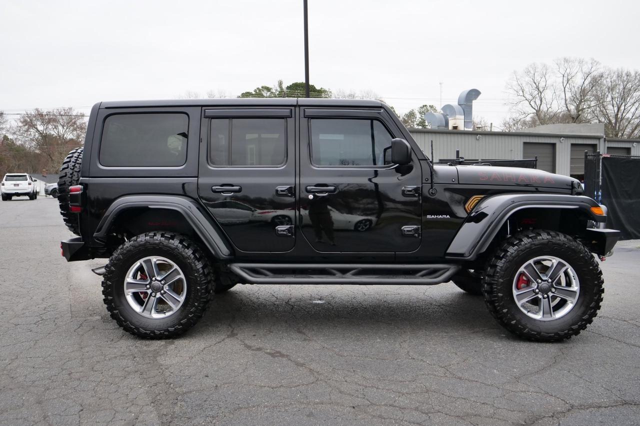 2018 Jeep Wrangler Unlimited Sahara 4X4 / Cold Weather Group / Leather Seats! Lincolnton NC