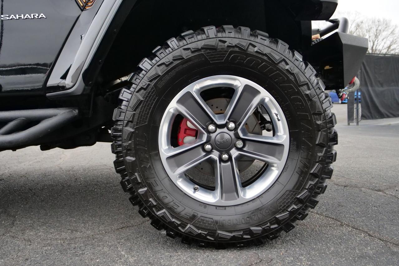 2018 Jeep Wrangler Unlimited Sahara 4X4 / Cold Weather Group / Leather Seats! Lincolnton NC