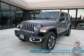 2018 Jeep Wrangler Unlimited Sahara / 4X4 / Hard Top / Cold Weather Pkg / Heated Leather Seats & Steering Wheel / NAV / Auto Start / Alpine Speakers / Apple CarPlay & Android Auto / Back Up Camera / Keyless Entry & Start / Block Heater