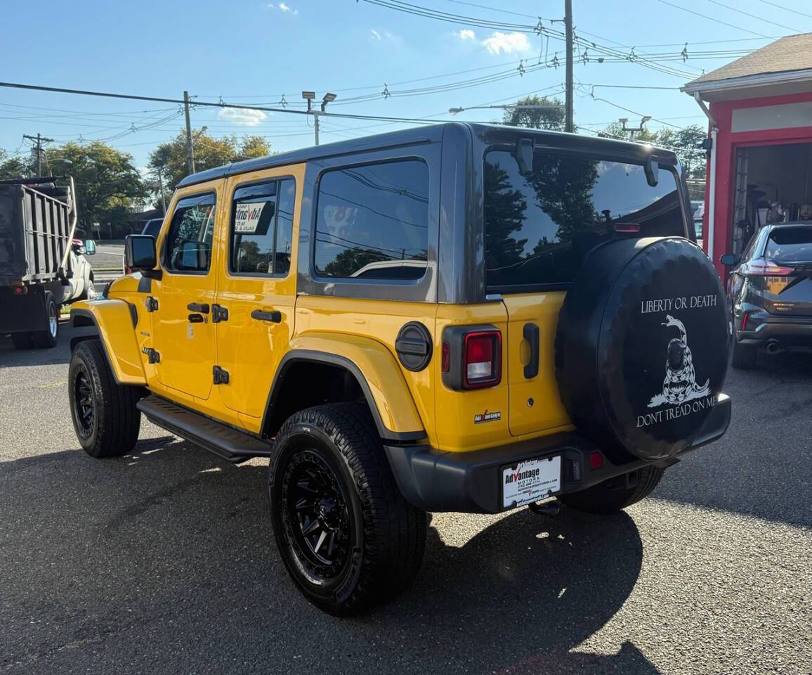 2018 Jeep Wrangler Unlimited Sahara 4x4 4dr SUV (midyear release) Edison NJ