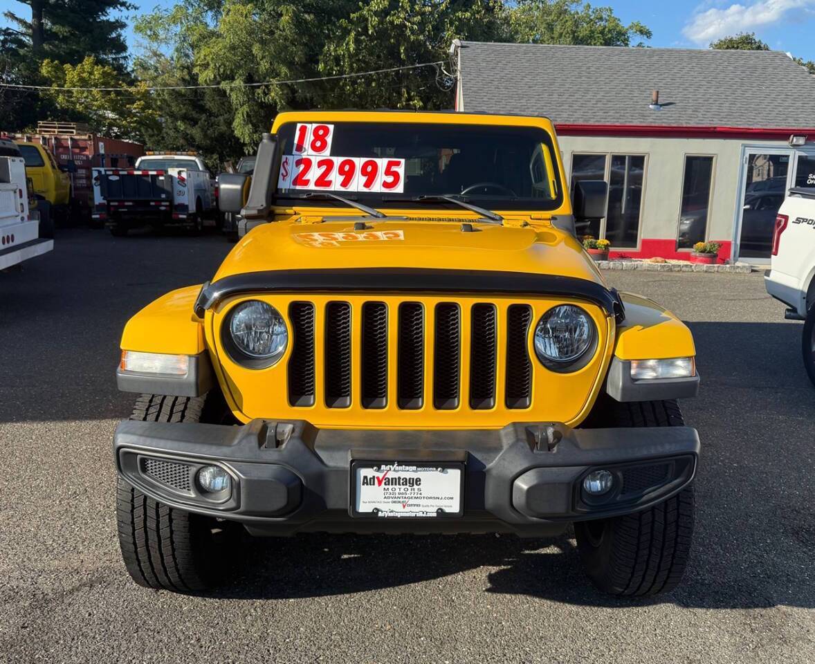 2018 Jeep Wrangler Unlimited Sahara 4x4 4dr SUV (midyear release) Edison NJ