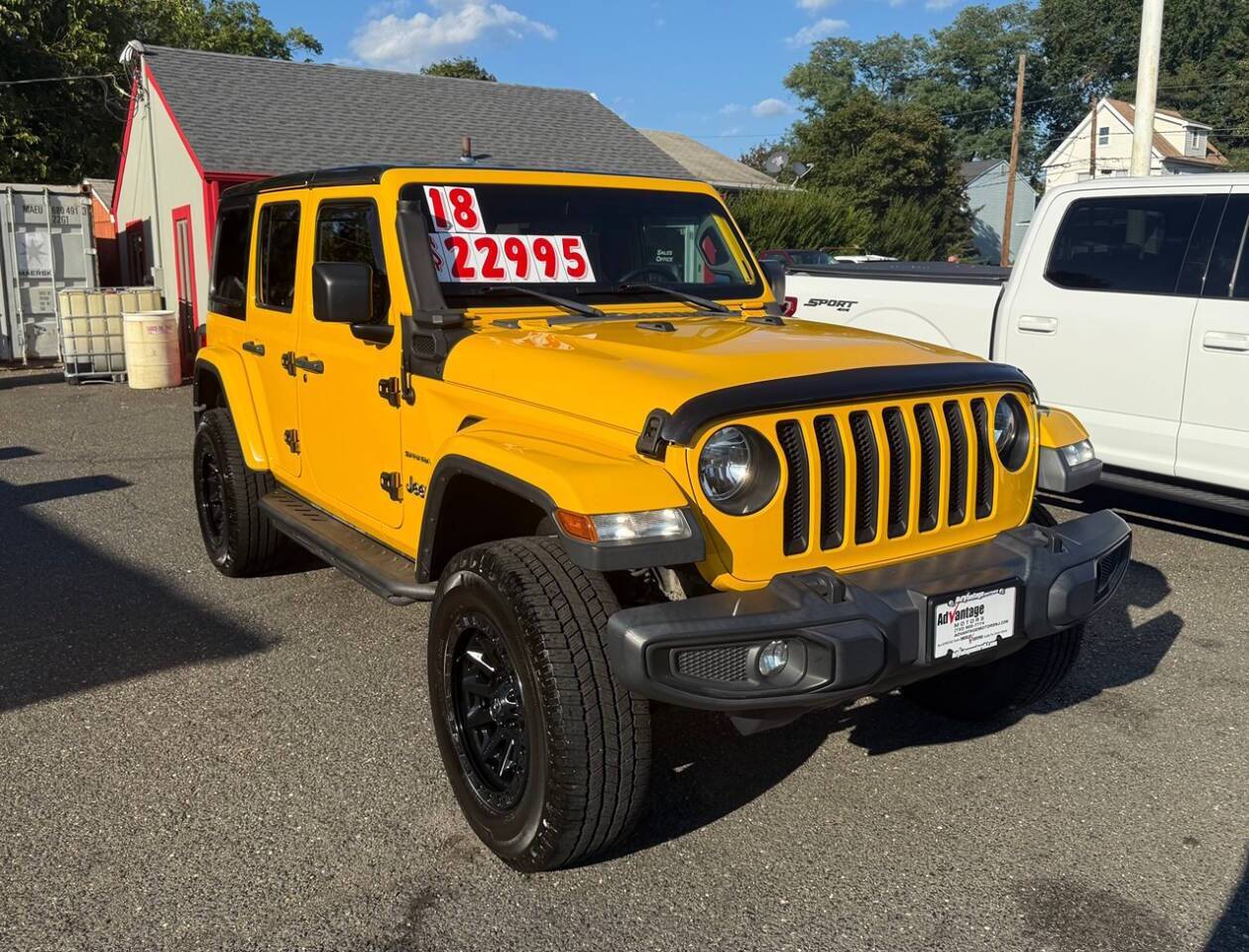 2018 Jeep Wrangler Unlimited Sahara 4x4 4dr SUV (midyear release) Edison NJ