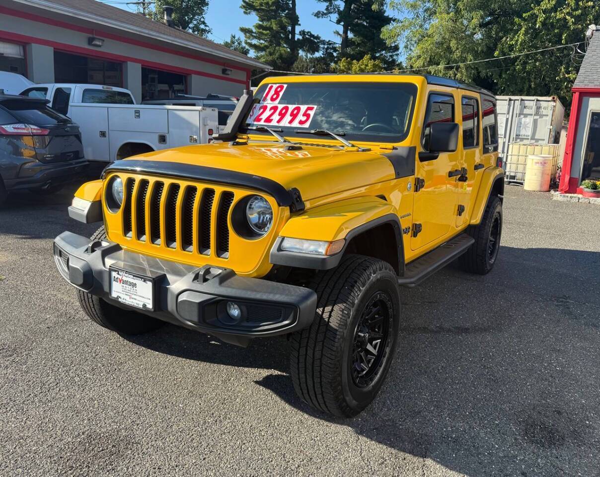 2018 Jeep Wrangler Unlimited Sahara 4x4 4dr SUV (midyear release) Edison NJ